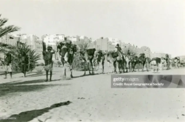 قافلة الجمال 1929