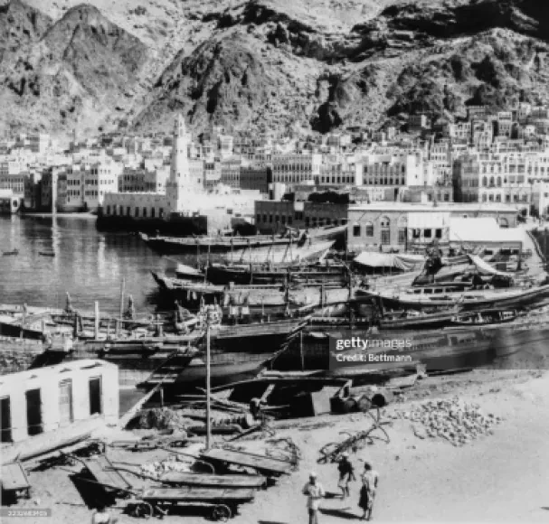 ميناء المكلا 1956