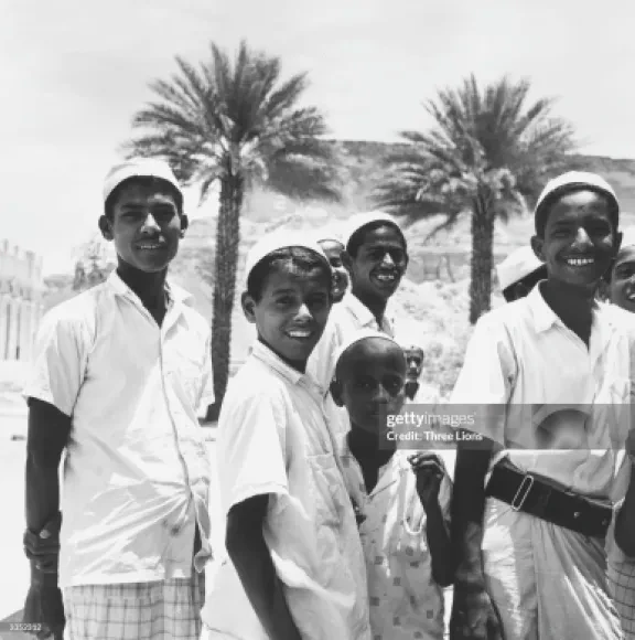 تلاميذ مدرسة 1950
